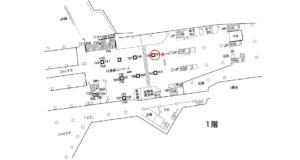 相鉄／横浜駅／／№742駅看板・駅広告、位置図