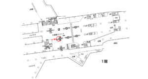 相鉄／横浜駅／／№224駅看板・駅広告、位置図