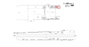 相鉄/三ツ境駅//№310駅看板・駅広告、位置図