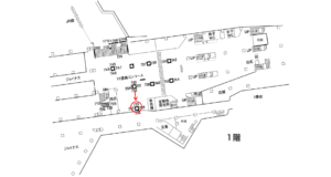 相鉄／横浜駅／／№733駅看板・駅広告、位置図