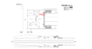 相鉄／弥生台駅／／№317駅看板・駅広告、位置図