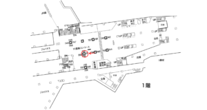 相鉄／横浜駅／／№731駅看板・駅広告、位置図
