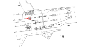 相鉄／横浜駅／／№746駅看板・駅広告、位置図