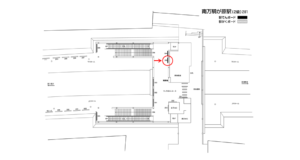 相鉄／南万騎が原駅／／№316駅看板・駅広告、位置図