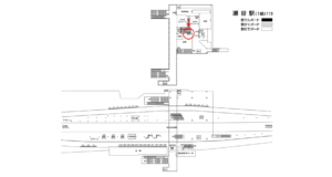 相鉄／瀬谷駅／／№304駅看板・駅広告、位置図