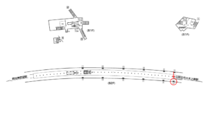 東京メトロ／代々木公園駅／千代田線／№7駅看板・駅広告、位置図