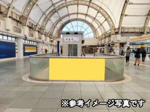 りんかい線／国際展示場駅／国際展示場ES腰壁シート№ES、写真2