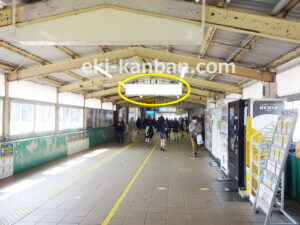 JR／木更津駅／東口通路／№27駅看板・駅広告、写真2