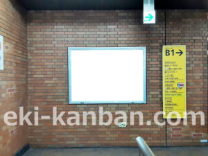 東京メトロ／新御茶ノ水駅／千代田線／№46駅看板・駅広告、写真2