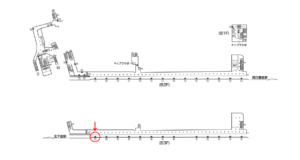 東京メトロ／町屋駅／千代田線／№27駅看板・駅広告、位置図