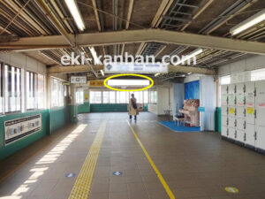 JR　木更津駅／西口通路／№18駅看板・駅広告、写真2