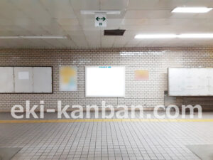 東京メトロ／新御茶ノ水駅／千代田線／№35駅看板・駅広告、写真2