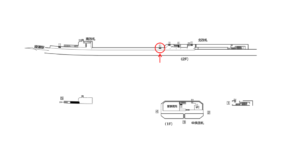 東京メトロ／北綾瀬駅／千代田線／№2駅看板・駅広告、位置図