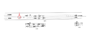 東京メトロ／綾瀬駅／千代田線／№11駅看板・駅広告、位置図