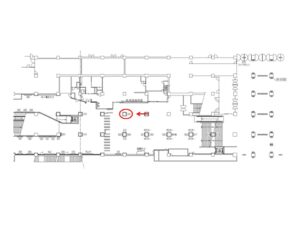 東武　船橋駅／／№16駅看板・駅広告、位置図