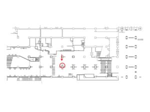 東武　船橋駅／／№13駅看板・駅広告、位置図