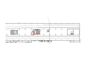 東武　船橋駅／／№108駅看板・駅広告、位置図