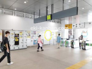 JR／袖ケ浦駅／本屋改札内／№2駅看板・駅広告、写真2