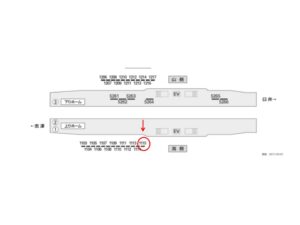 京成　ユーカリが丘駅／／№1115駅看板・駅広告、位置図