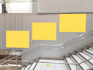 みなとみらい／みなとみらい駅／臨時集中貼り 6枚セット 7日間№7駅臨時広告・駅広告、写真3