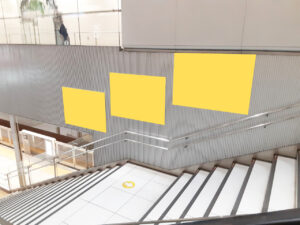 みなとみらい／みなとみらい駅／臨時集中貼り 6枚セット 7日間№7駅臨時広告・駅広告、写真2