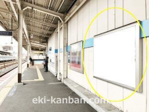 東京メトロ／葛西駅／東西線／№8駅看板・駅広告、写真1