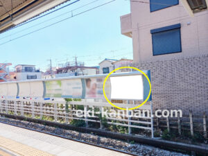 新京成　高根公団駅／駅だて　／№1駅看板・駅広告、写真2