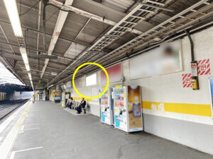 JR／新秋津駅／下りホーム／№137駅看板・駅広告、写真1