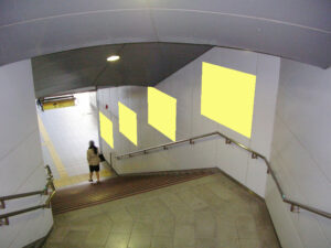 ゆりかもめ　東京ビッグサイト駅／集中貼り、写真3