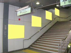 ゆりかもめ　東京ビッグサイト駅／集中貼り、写真2