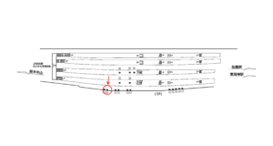 東京メトロ／西船橋駅／東西線／№2駅看板・駅広告、位置図