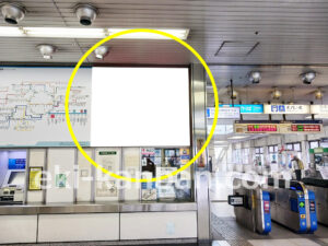 東京モノレール／天王洲アイル駅／コンコース／№101駅看板、写真2