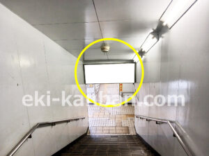 東京モノレール/流通センター駅/コンコース/№4駅看板、写真2