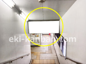 東京モノレール／流通センター駅／コンコース／№1駅看板、写真2