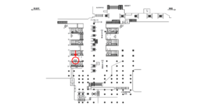 JR／東京駅／中央通路／№330駅看板・駅広告、位置図