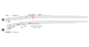 京成　みのり台駅／／№5101駅看板・駅広告、位置図