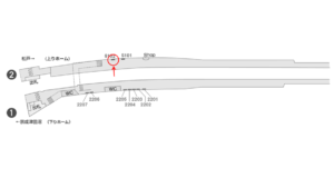 京成　みのり台駅／／№5102駅看板・駅広告、位置図
