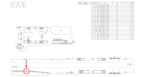 東急／代官山駅／普通額面／№107駅看板・駅広告、位置図
