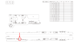 東急／代官山駅／普通額面／№111駅看板・駅広告、位置図
