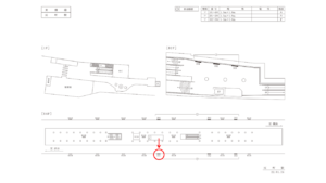 東急／反町駅／東横線 普通額面／№101駅看板・駅広告、位置図