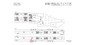 東急／多摩川駅／東横線 電気額面／№101駅看板・駅広告、位置図