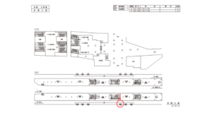 東急／多摩川駅／東横線 電気額面／№104駅看板・駅広告、位置図
