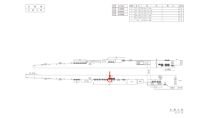 東急／妙蓮寺駅／TY電気額面／№133駅看板・駅広告、位置図