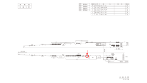 東急／妙蓮寺駅／TY電気額面／№136駅看板・駅広告、位置図