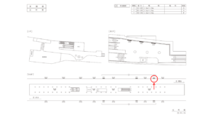 東急/反町駅/東横線 普通額面/№203駅看板・駅広告、位置図