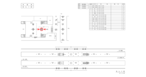 東急／新丸子駅／柱巻看板／№303駅看板・駅広告、位置図
