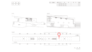 東急／反町駅／東横線 普通額面／№202駅看板・駅広告、位置図