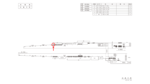 東急／妙蓮寺駅／TY電気額面／№221駅看板・駅広告、位置図