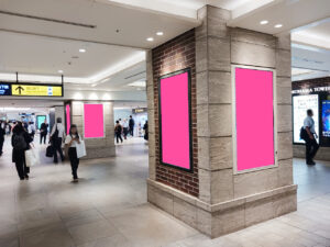 J・ADビジョン 横浜駅西口地下通路