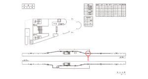 東急／東白楽駅／TY電気額面／№204駅看板・駅広告、位置図